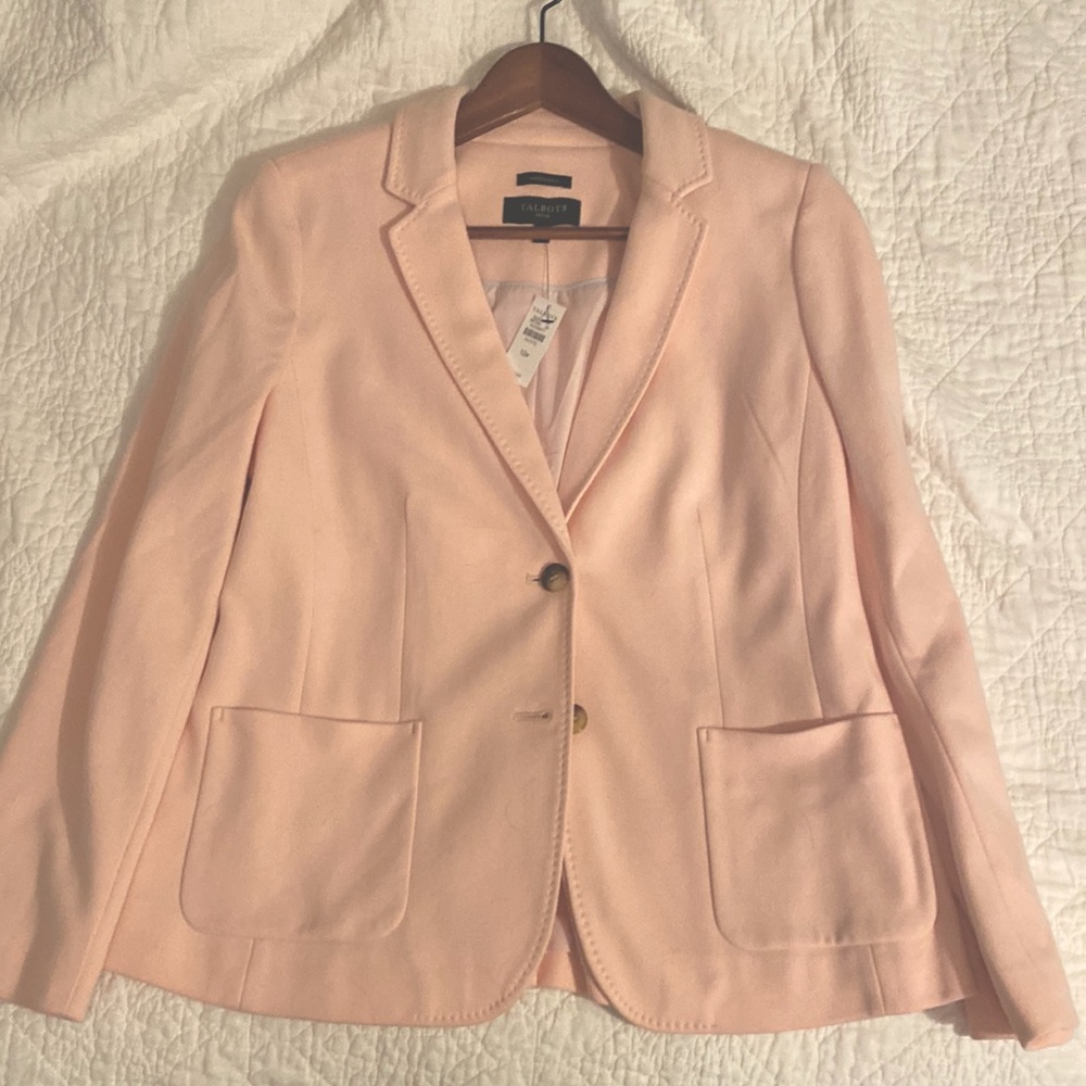 Talbots Pink Aberdeen Blazer, 12P